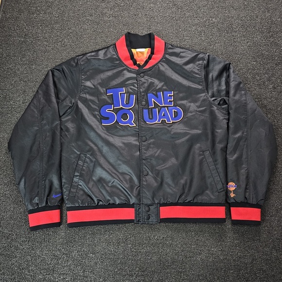 Nike Jackets & Blazers - NIKE LeBron x Space Jam Looney TUNE SQUAD Bomber Jacket Mens Large DJ3891-010